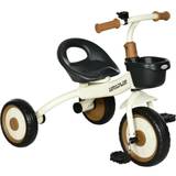 Aiyaplay Kids Trike for 2-5 Years Old with Adjustable Seat, Basket White