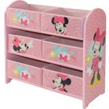 Storage Boxes Kid's Room on sale Minnie Mouse Storage Unit with 6 Storage Boxes H60cm