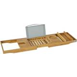 SoBuy FRG207-N, Extendable Bamboo Bathtub Caddy