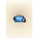 Toiletry Bags & Cosmetic Bags on sale Rains Blue Micro Box Bag LASER UNI