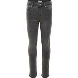 Grey - Jeans Trousers Only Konroyal Life Reg Skinny Fit Jeans - Grått/Dark Grey Denim