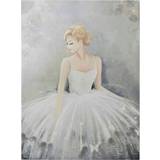 Art for the Home Beautiful Ballerina Portrait Printed Wall Decor