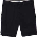 Lacoste Cotton Shorts Lacoste Men's Slim Fit Stretch Bermuda Shorts - Navy Blue