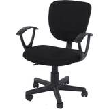 Adjustable Seat Office Chairs Core Products Study Black Office Chair 92cm