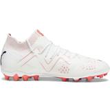 41 ½ - Multi Ground (MG) Football Shoes Puma Future Ultimate MG M - White/Black/Fire Orchid