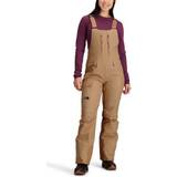 Women - Yellow Jumpsuits & Overalls The North Face Women’s Freedom Bibs - Almond Butter