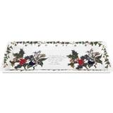 Green Serving Platters & Trays Portmeirion The Holly and the Ivy Serving Tray