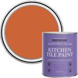 Rust-Oleum Orange Paint Rust-Oleum Kitchen Tile Gloss Tiger Tea Orange