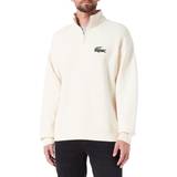 Lacoste Jumpers on sale Lacoste DO Croc 80'S Cotton-Blend Sweatshirt White