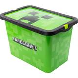 Green Storage Boxes Kid's Room Minecraft STOR Storage Click Box