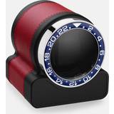 Watches Scatola del Tempo Winder Rotor One Red Blue Bezel Black