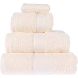 Homescapes Turkish Cotton Cream Hand Guest Towel White