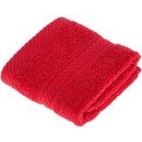 Red Guest Towels Homescapes Face 500 Guest Towel Red