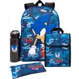 Women School Bags Sonic the Hedgehog Camo Backpack Set