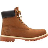Block Heel - Men Ankle Boots Timberland Premium 6-Inch - Brown