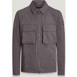 Grey - Men - Shell Jackets Belstaff Hedger Overshirt Jacket Grey