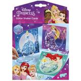 Disney Creativity Books Totum Disney Princess Glitter Shaker Cards