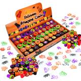Cheap Shop Toys Joyin 50 Pieces Halloween Assorted Stamps for Kids Self-Ink Stamps 25 DIFFERENT Designs, Plastic Stamps, Trick Or Treat Stamps, Spooky Stamps for