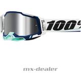 Silver Goggles 100% Racecraft Goggle Arsham Frame/Silver Flash Lens
