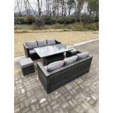 Garden Dining Chairs Outdoor Sofas Fimous 8 Seater Rising Lifting Outdoor Sofa
