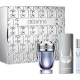 Paco Rabanne Gift Boxes Paco Rabanne Invictus Gift Set EdT 100ml + EdT 10ml + Deo 150ml