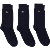 Lacoste Piqué Socks 3-pack - Navy Blue