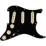 White Pickups Fender Pre-Wired Strat Pickguard, Texas Special SSS