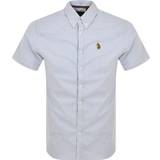 Golf Shirts Luke 1977 Cambridge Short Sleeve Shirt White