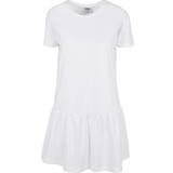 Urban Classics Short Dresses - Women Urban Classics Women's Valance Tee Dress - White