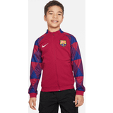 Nike Barcelona Anthem Jacket 2023 2024 Juniors Red