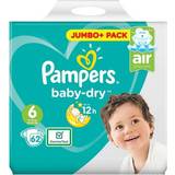 Pampers Diapers Pampers Baby-Dry Size 6 13-18kg 124pcs