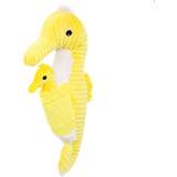 Cities Soft Toys B&Q Papadou Seahorse Dad and Baby Yellow