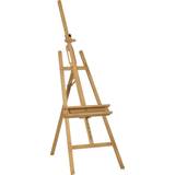 Painting Accessories Vinsetto Easel Stand for Wedding Sign Portable Adjustable Painting Holder Natural
