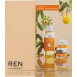 REN Clean Skincare Skincare REN Clean Skincare Radiance Glow Heroes Set Worth £53.00