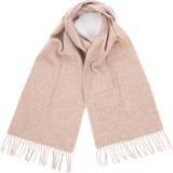 Barbour Plain lambswool scarf in oatmeal