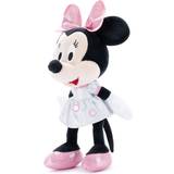 Mickey Mouse Soft Toys Simba Sparkly Minnie Mouse Celebrating 100 Years of Disney 25cm