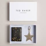 Ted Baker STARRRY Astrology Black Keyring Card Holder Set