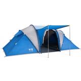 Fibreglass Tents Trail Hartland 4 Man 2 Room Tent