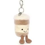 Metal Soft Toys Jellycat Amuseable Coffee To Go Bag Charm 18cm