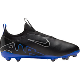 Nike Football Shoes Children's Shoes Nike Jr Zoom Mercurial Vapor 15 Academy MG - Black/Hyper Royal/Chrome