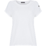 Women T-shirts Mint Velvet Cotton Star T-shirt - Ivory
