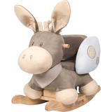 Nattou Classic Toys Nattou rocking animal,cappuccino donkey, 10-36 months, 62x32x50 cm,beige, 211505