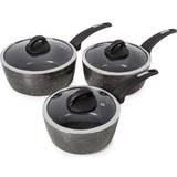 Saucepan Set Cookware Sets Tower Cerastone Forged Cookware Set with lid 3 Parts
