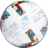 4 - FIFA Quality Pro Footballs adidas MLS Training Ball - White/Solar Yellow/Power Blue