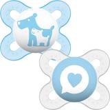 Mam Pacifiers Mam Start Soother and Case, 0 to 2 Months, Blue