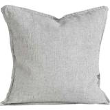 Tell Me More Washed linen Cushion Cover Grey (50x50cm)
