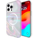 Case-Mate Mobile Phone Accessories Case-Mate iPhone 15 Pro Max Soap Bubble [12FT Drop Protection] [Compatible with MagSafe] Magnetic Cover with Iridescent Swirl Effect for iPhone 15 Pro Max 6.7" Anti-Scratch, Shockproof