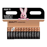 Duracell Batteries & Chargers on sale Duracell AAA Simply 12-pack