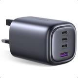 Quick Charge 3.0 Batteries & Chargers Ugreen Nexode 100W USB C GaN Charger-4 Ports
