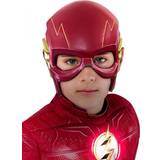 Facemasks Fancy Dress on sale Rubie's child's dc the flash movie flash plastic half-mask, as shown, one